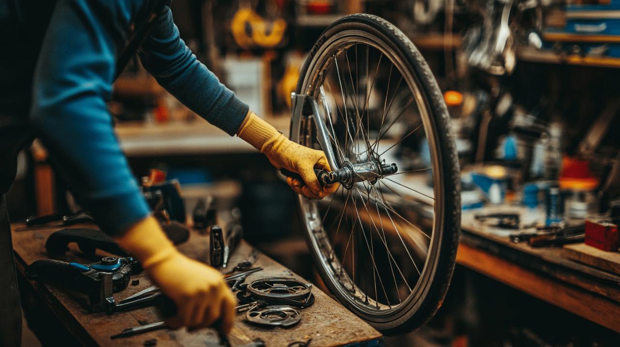 Devoiler une roue de velo: tecniche per identificare i raggi da regolare nella tua bicicletta
